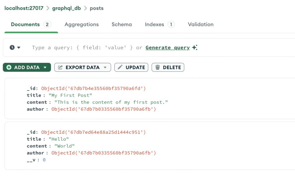 apollo server and nodejs