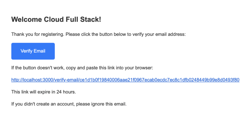 Node.js JWT Authentication with Email Verification