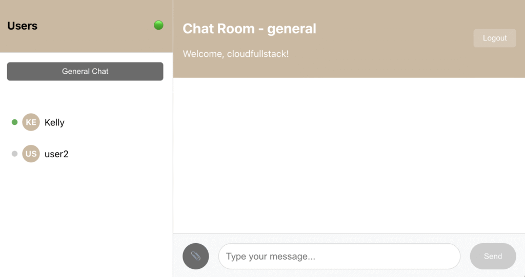 Real Time Chat App React & Node.js