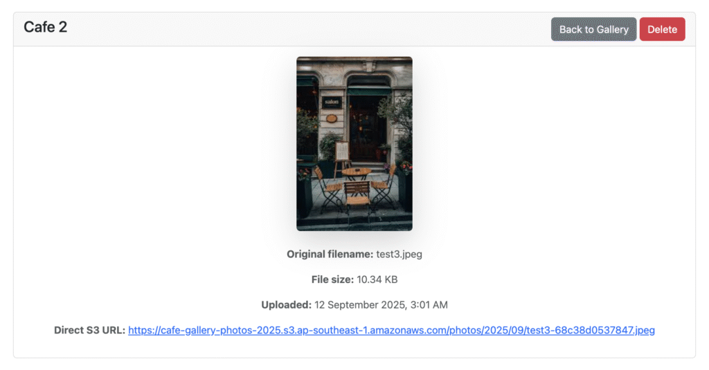 Laravel S3 File Upload